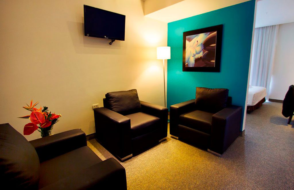 Sala de estar, habitación, Hotel Convención Boutique